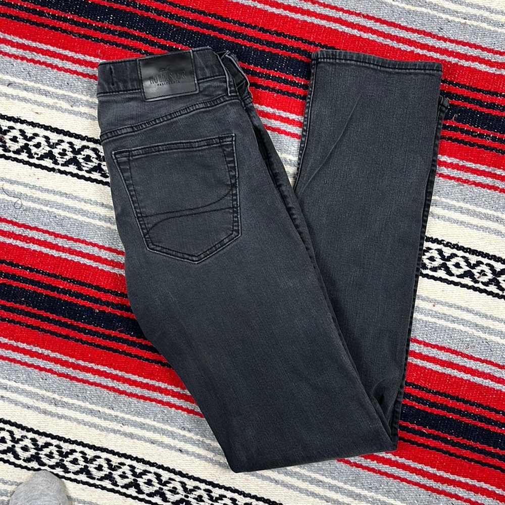 Hollister Men's Stacked Slim Straight Jeans | W30 L30